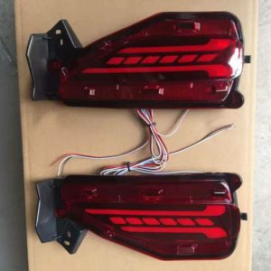 LED Red Reflector Brake & Light Bumber Toyota New Fortuner 2016 2017