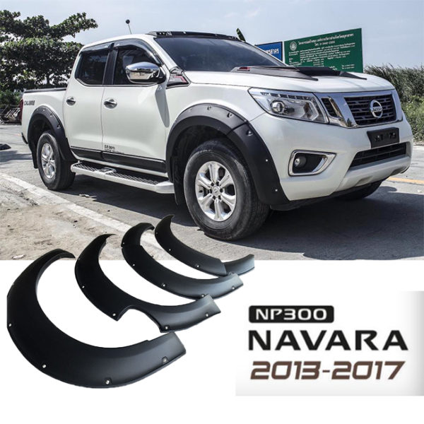 Navara NP300 2014-2017 Fender Flares Wheel Arch
