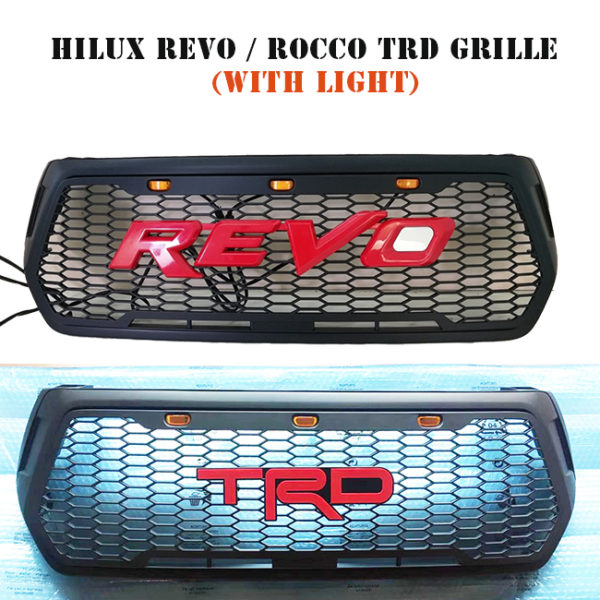 HILUX ROCCO TRD GRILL WITH LIGHT